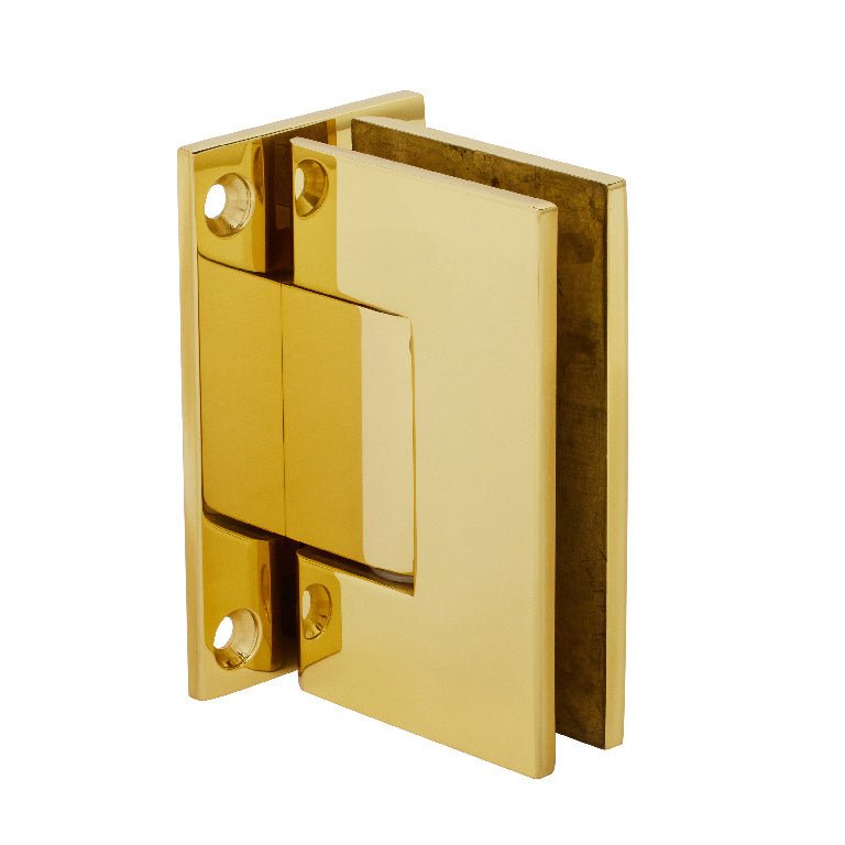 CRL Geneva 037 Series Wall Mount Full Back Plate Standard Hinge GEN037BR