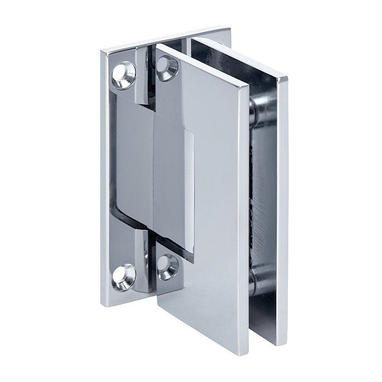 CRL Geneva 037 Series Wall Mount Full Back Plate Standard Hinge GEN037CH