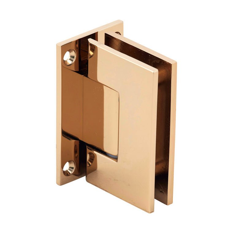 CRL Geneva 037 Series Wall Mount Full Back Plate Standard Hinge GEN037GP