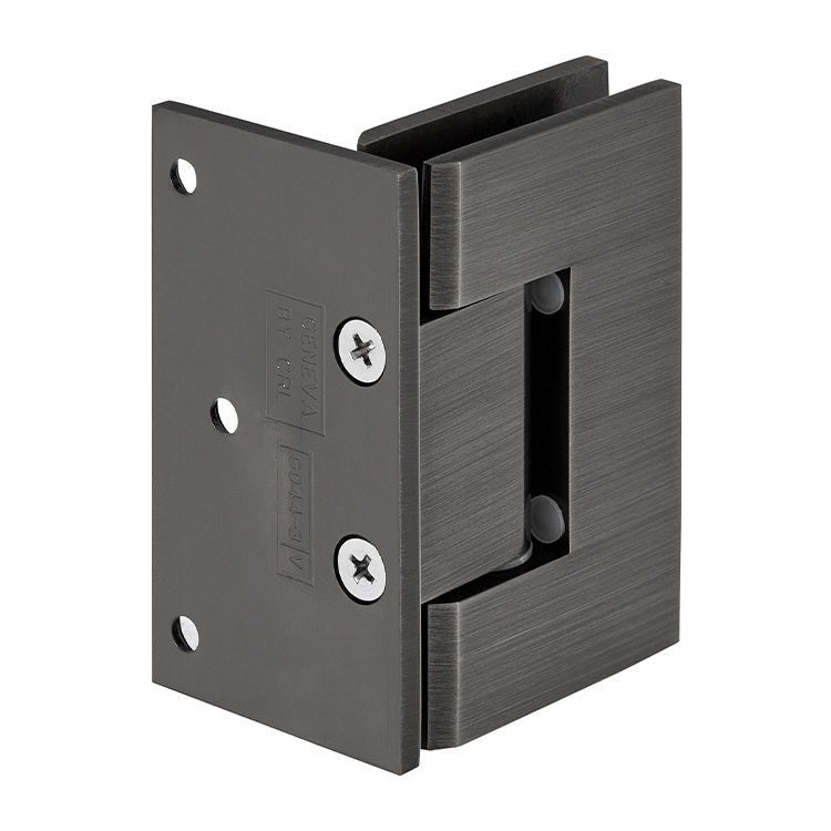 CRL Geneva 044 Series Wall Mount Offset Back Plate Hinge GEN044ABN