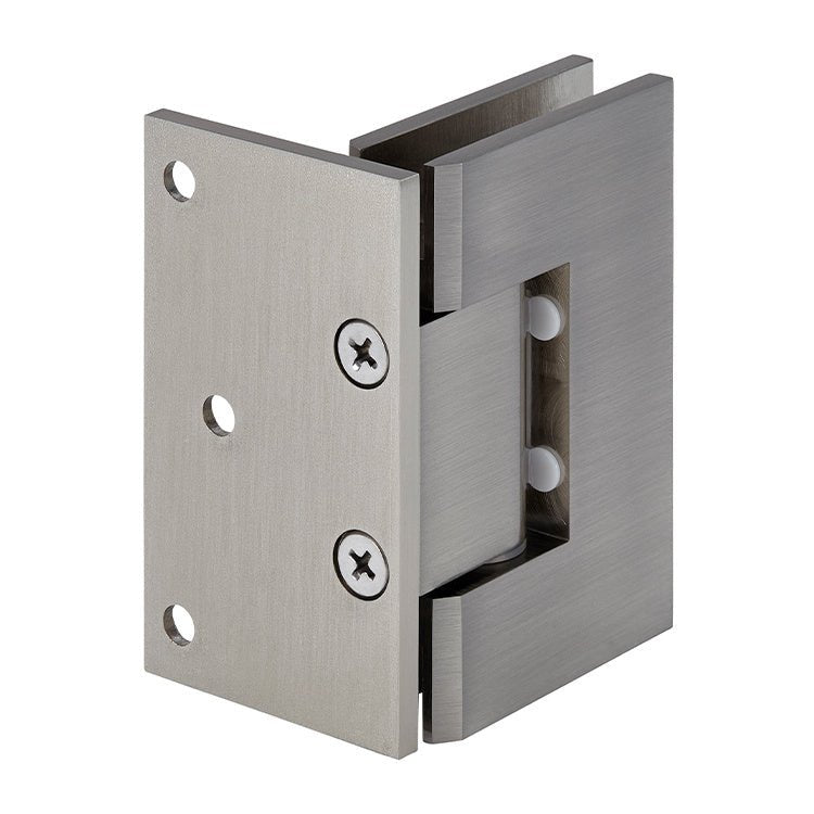 CRL Geneva 044 Series Wall Mount Offset Back Plate Hinge GEN044BN