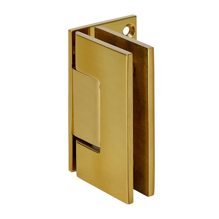 CRL Geneva 044 Series Wall Mount Offset Back Plate Hinge GEN044BR