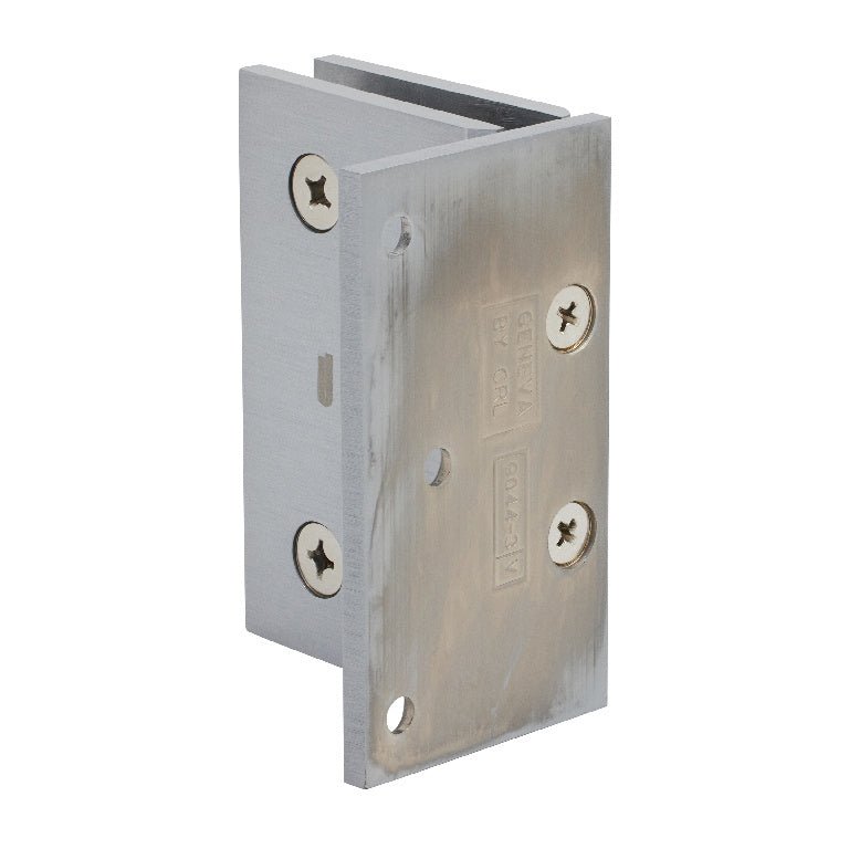 CRL Geneva 044 Series Wall Mount Offset Back Plate Hinge GEN044BSC