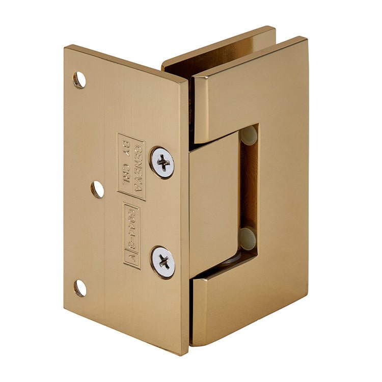 CRL Geneva 044 Series Wall Mount Offset Back Plate Hinge GEN044GP