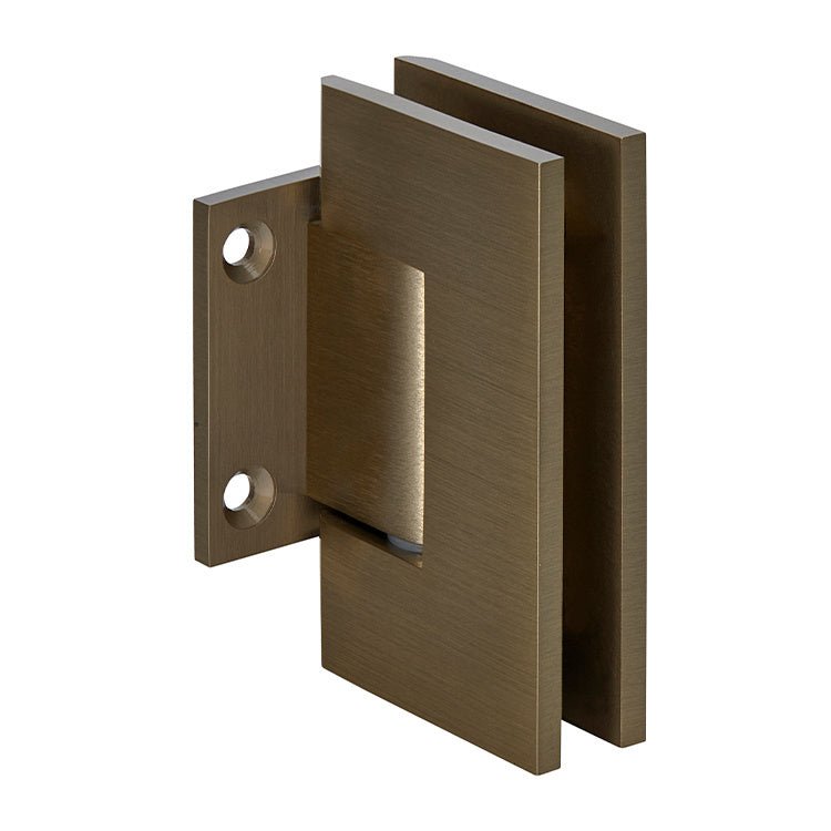 CRL Geneva 074 Series Wall Mount Short Back Plate Hinge GEN074BBRZ