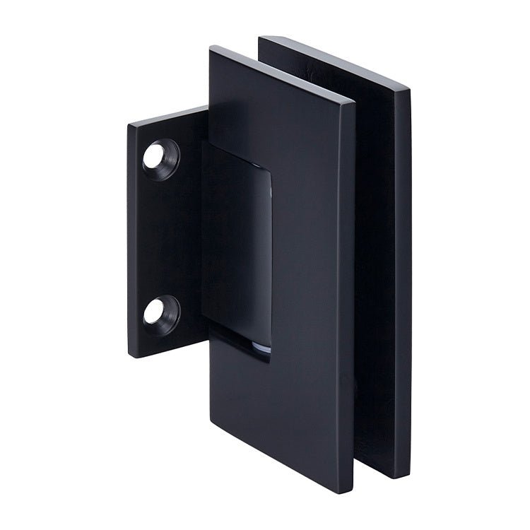 CRL Geneva 074 Series Wall Mount Short Back Plate Hinge GEN074MBL