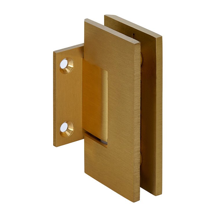 CRL Geneva 074 Series Wall Mount Short Back Plate Hinge GEN074SB