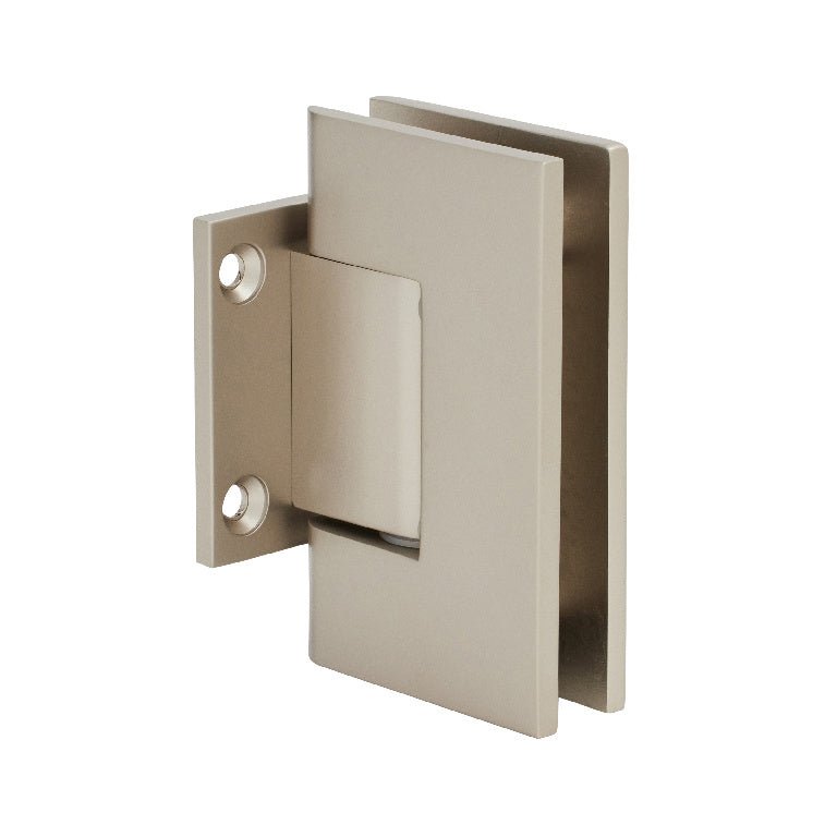 CRL Geneva 074 Series Wall Mount Short Back Plate Hinge GEN074SN