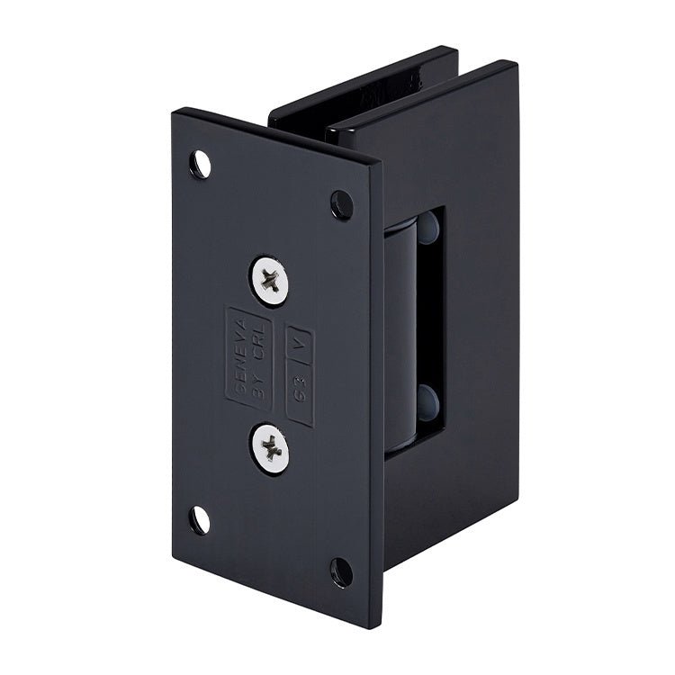 CRL Geneva 337 Series Adjustable Wall Mount Full Back Plate Hinge GEN3370RB