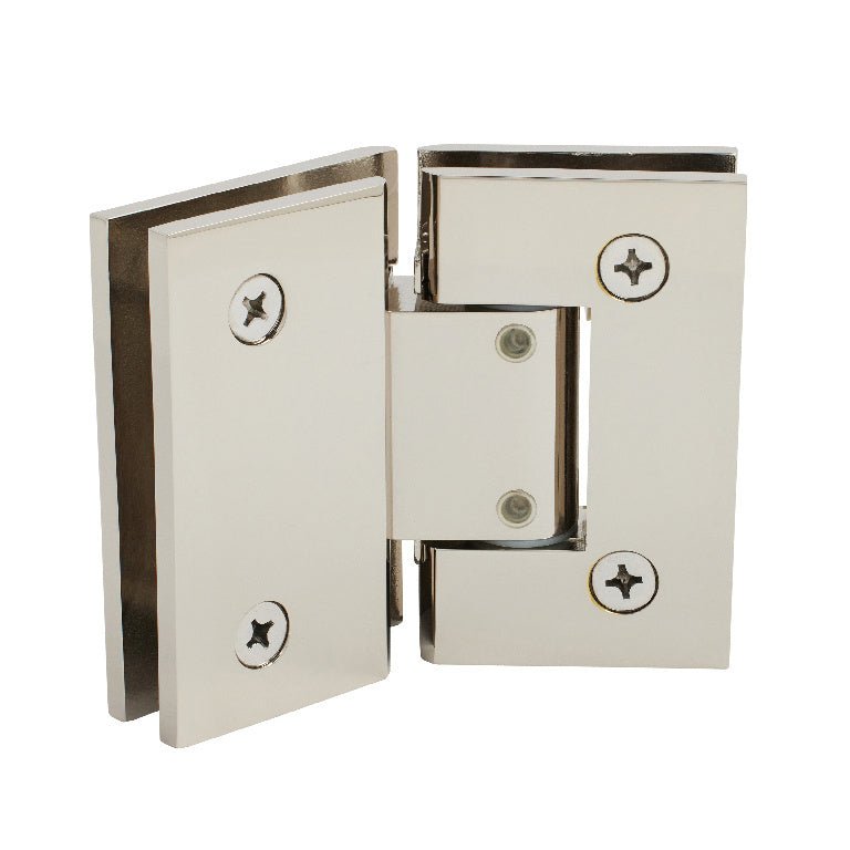 CRL Geneva 345 Series Adjustable 135 Degree Glass - to - Glass Hinge GEN345PN