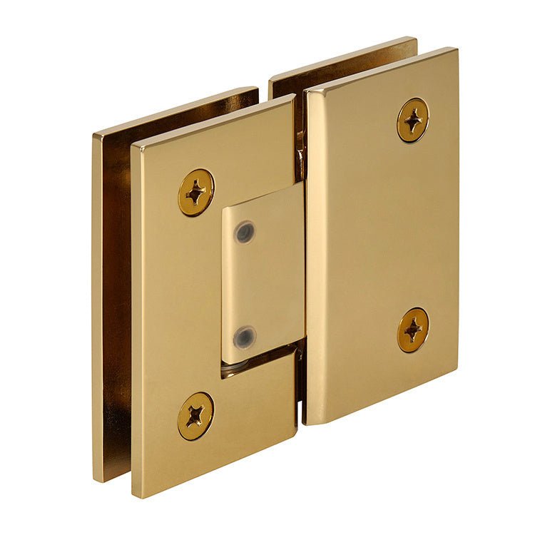 CRL Geneva 380 Series Adjustable 180 Degree Glass - to - Glass Hinge GEN380BR