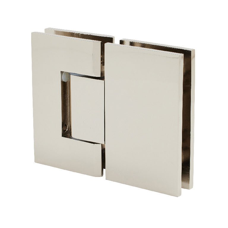 CRL Geneva 380 Series Adjustable 180 Degree Glass - to - Glass Hinge GEN380PN