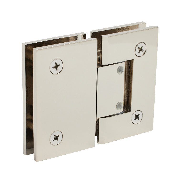 CRL Geneva 380 Series Adjustable 180 Degree Glass - to - Glass Hinge GEN380PN