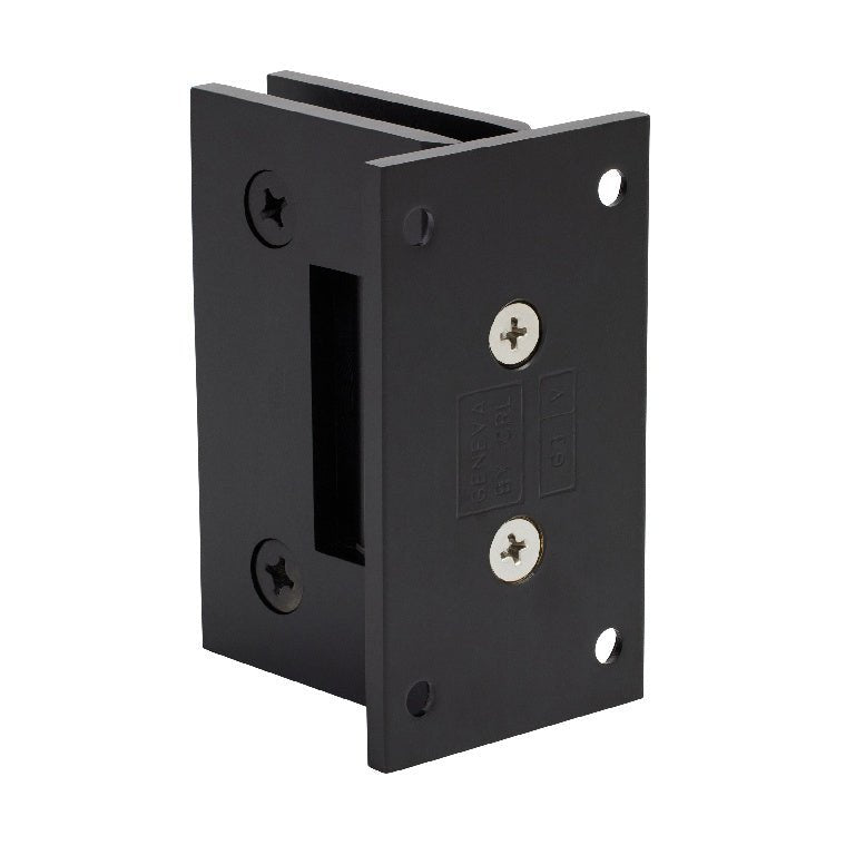 CRL Geneva 537 Series Wall Mount Full Back Plate Standard Hinge With 5 Degree Offset GEN5370RB