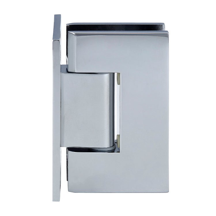 CRL Geneva 537 Series Wall Mount Full Back Plate Standard Hinge With 5 Degree Offset GEN537CH