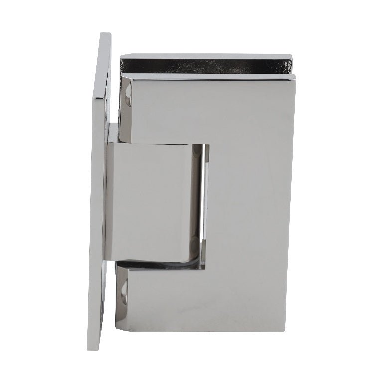 CRL Geneva 537 Series Wall Mount Full Back Plate Standard Hinge With 5 Degree Offset GEN537PN