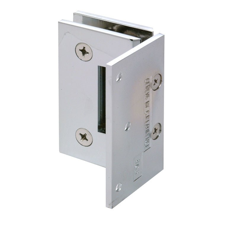 CRL Geneva 544 Series Wall Mount Offset Back Plate Hinge GEN544CH