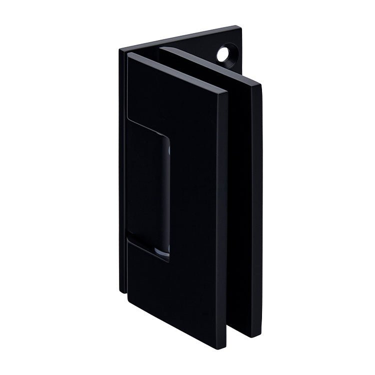 CRL Geneva 544 Series Wall Mount Offset Back Plate Hinge GEN544MBL