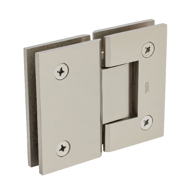 CRL Geneva 580 Series 180 Degree Glass - to - Glass Hinge with 5 Degree Offset GEN580BN