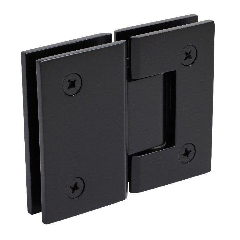 CRL Geneva 580 Series 180 Degree Glass - to - Glass Hinge with 5 Degree Offset GEN580MBL