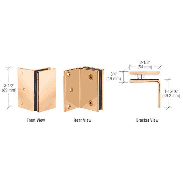 CRL Geneva Series Wall Mount Bracket GE90SGP