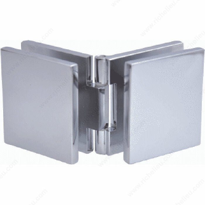 Richelieu Hardware Glass - to - Glass Adjustable Clamp - Square SC1ASQG195