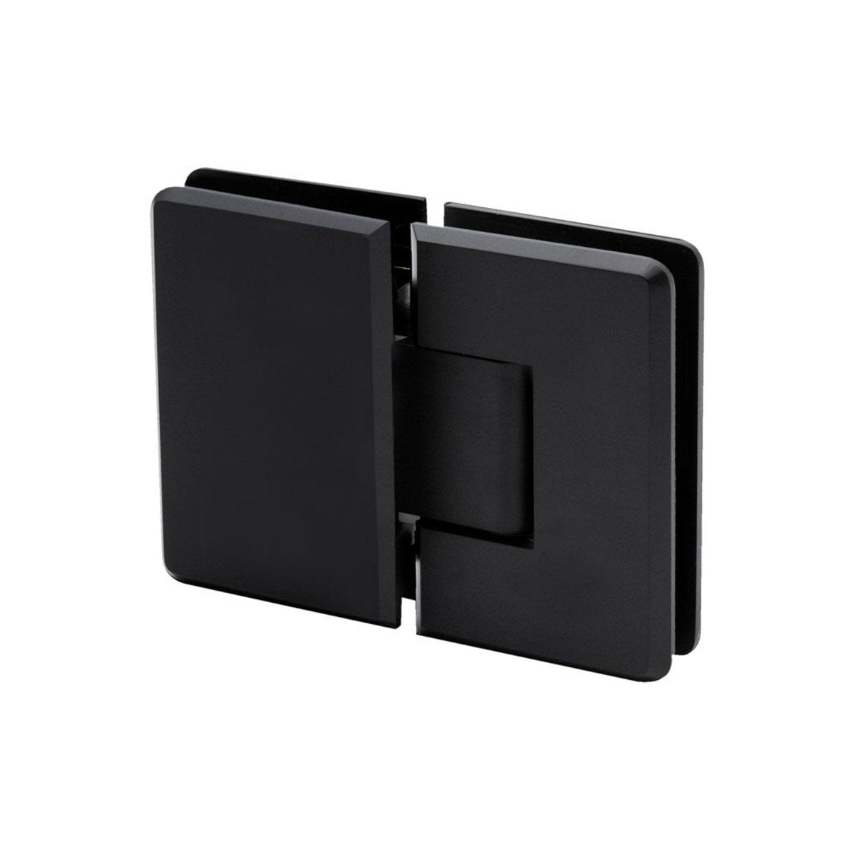 Structure Glass Solutions Heavy Duty Beveled 180° Glass to Glass Hinge SUPB - 180 - ORB - Matte Black