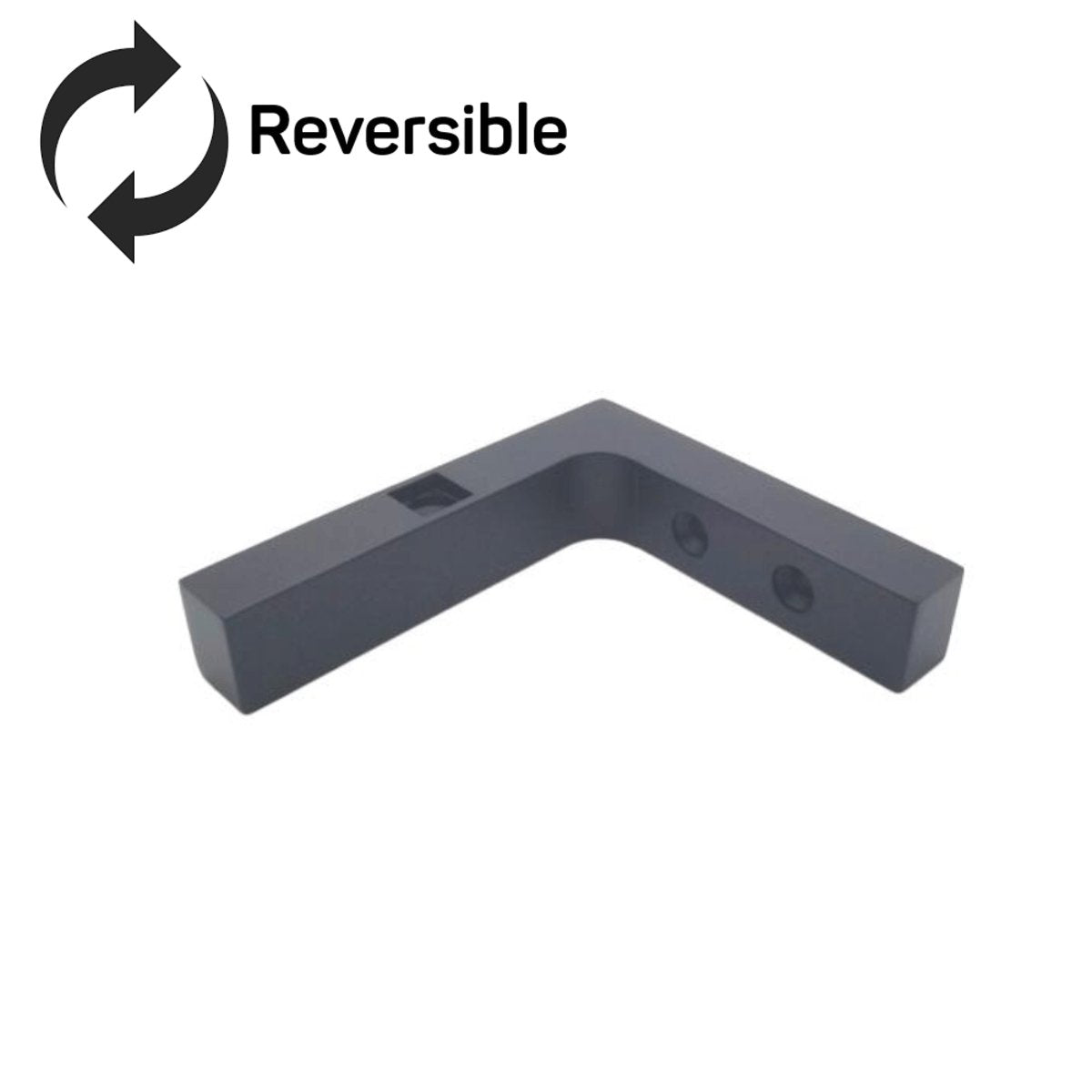 Structure Glass Solutions HEAVY DUTY Reversible Pivot Hinge Wall Mount Bracket LRG - 360 - RVL Bracket - ORB - Matte Black