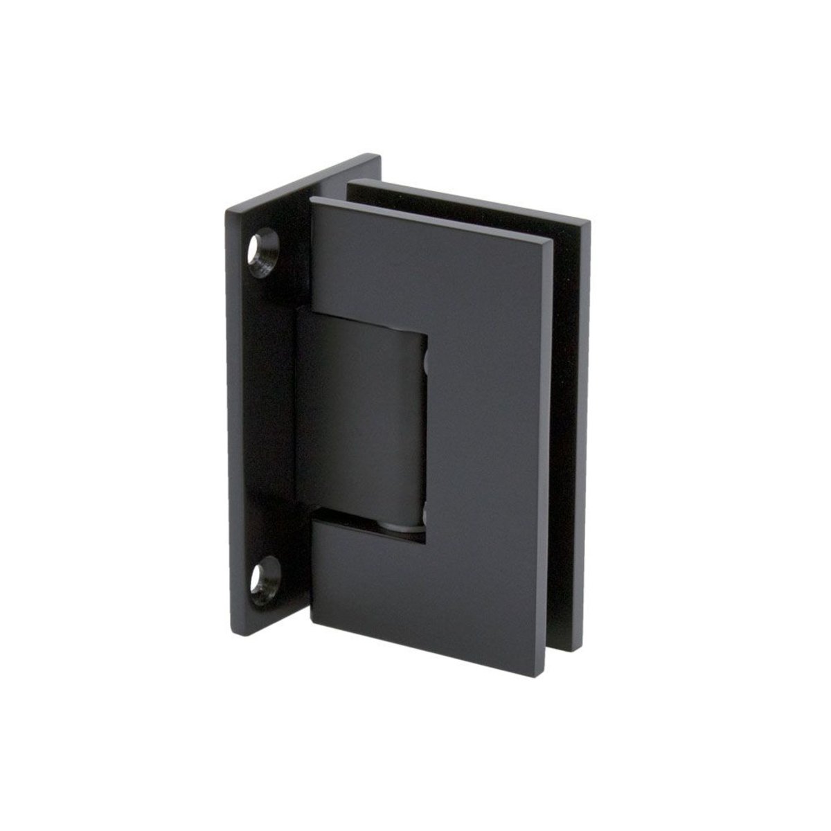 Structure Glass Solutions Heavy Duty Wall to Glass Full Back Plate Hinge SUP - 112 - ORB - Matte Black