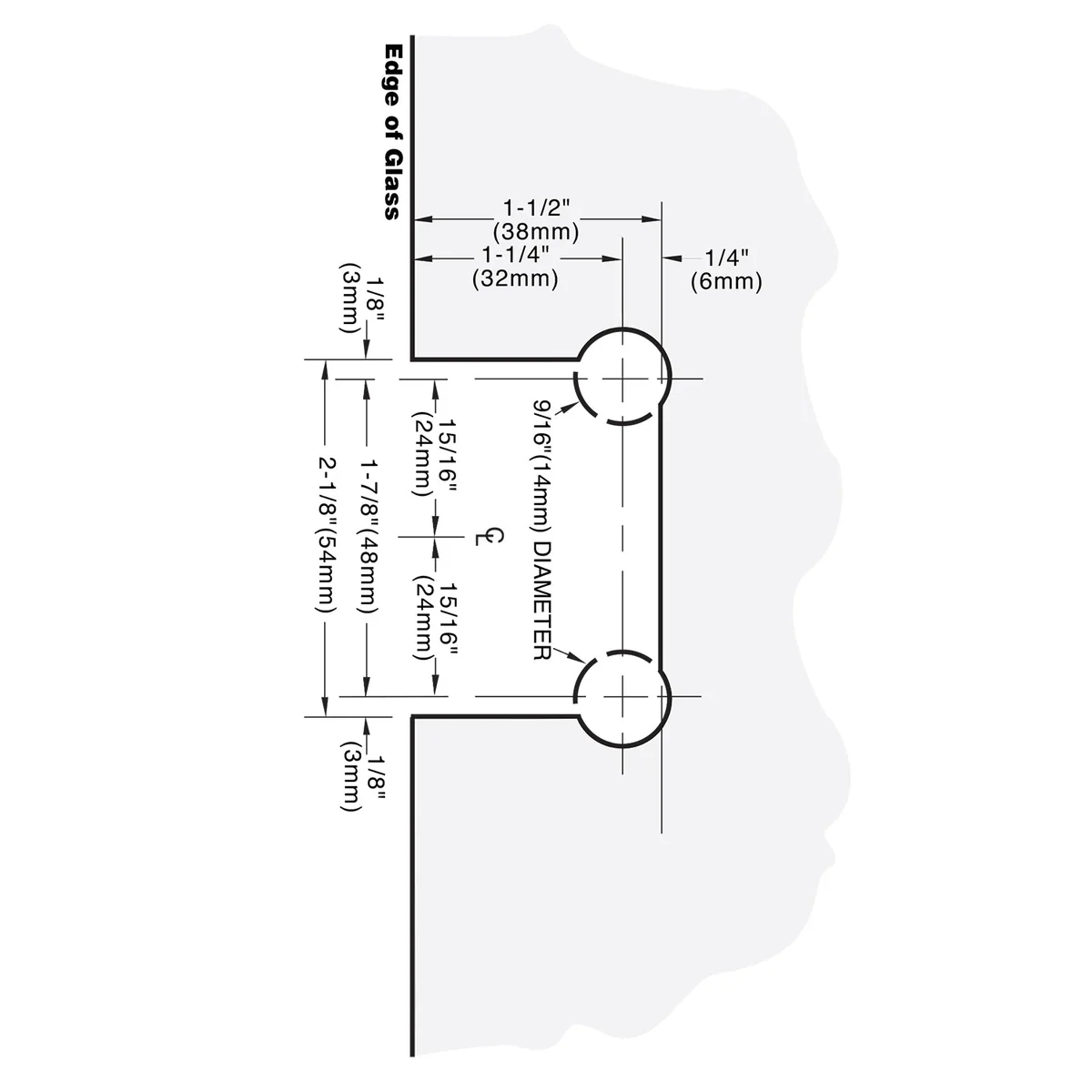 Gasket Replacement Kit for Trianon Hinges