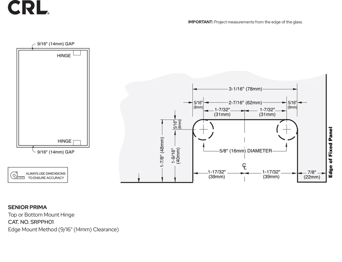 Senior Prima Replacement Black Gasket Kit
