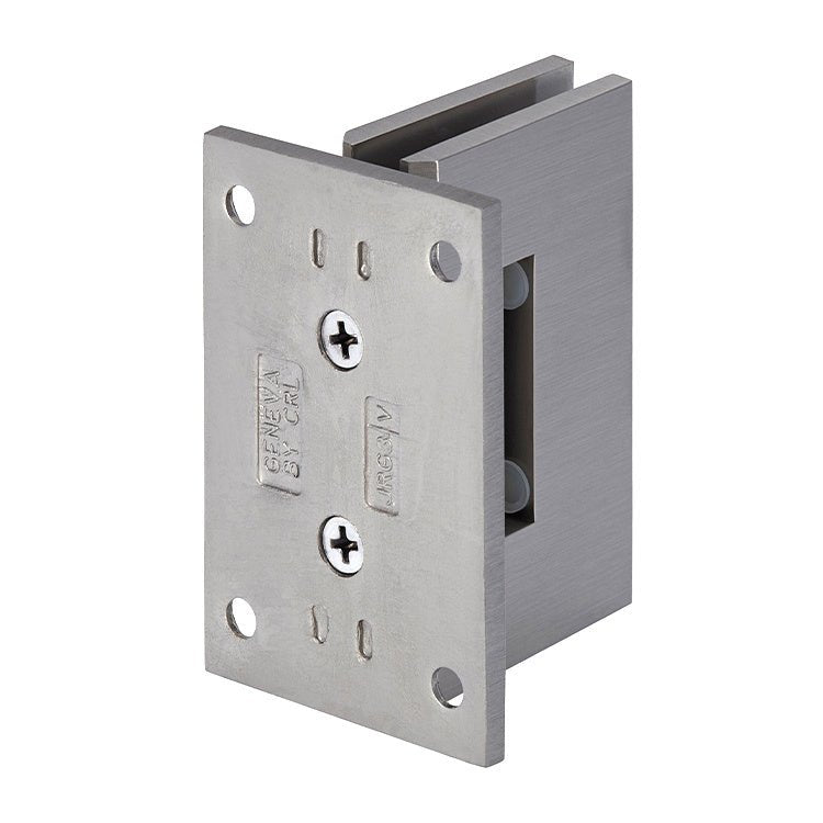 CRL Junior Geneva 037 Series Wall Mount Full Back Plate Hinge JRG037BN