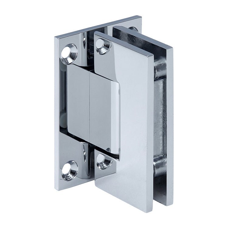 CRL Junior Geneva 037 Series Wall Mount Full Back Plate Hinge JRG037CH