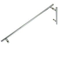 U.S. Horizon Mfg. Ladder Pull Towel Bar/Handle Combo TBL824CPB