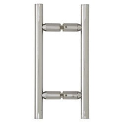 CRL Ladder Style Back - to - Back Pull Handle LP6X6CH