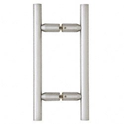 CRL Ladder Style Back - to - Back Pull Handle LP6X6SC