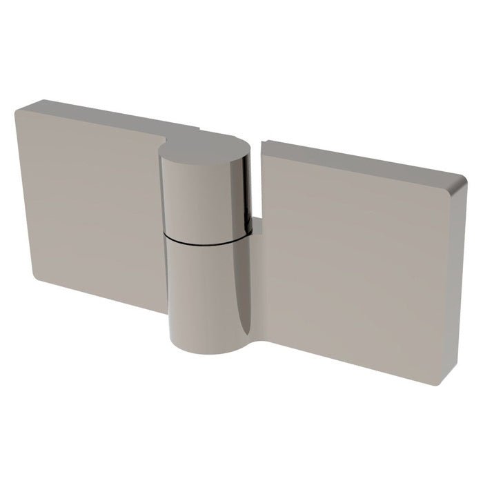 CRL Lugano Series Glass to Glass 180 Degree Hinge - For Left Hand Door LUG180RBN