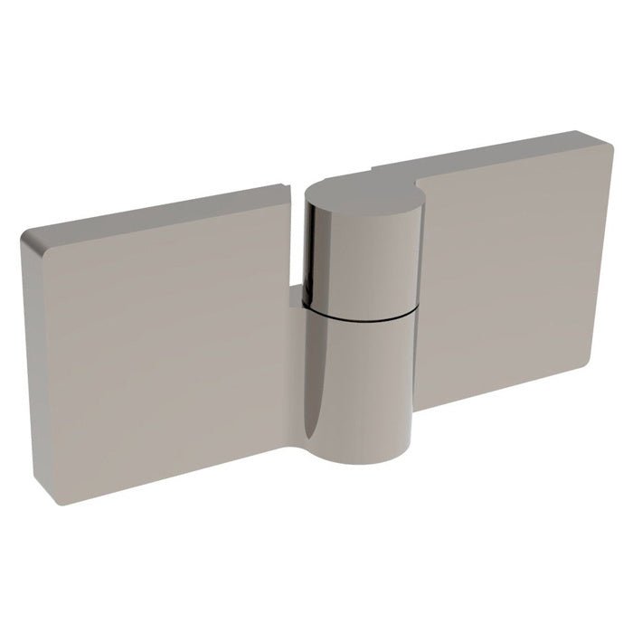 CRL Lugano Series Glass to Glass 180 Degree Hinge - For Right Hand Door LUG180LBN