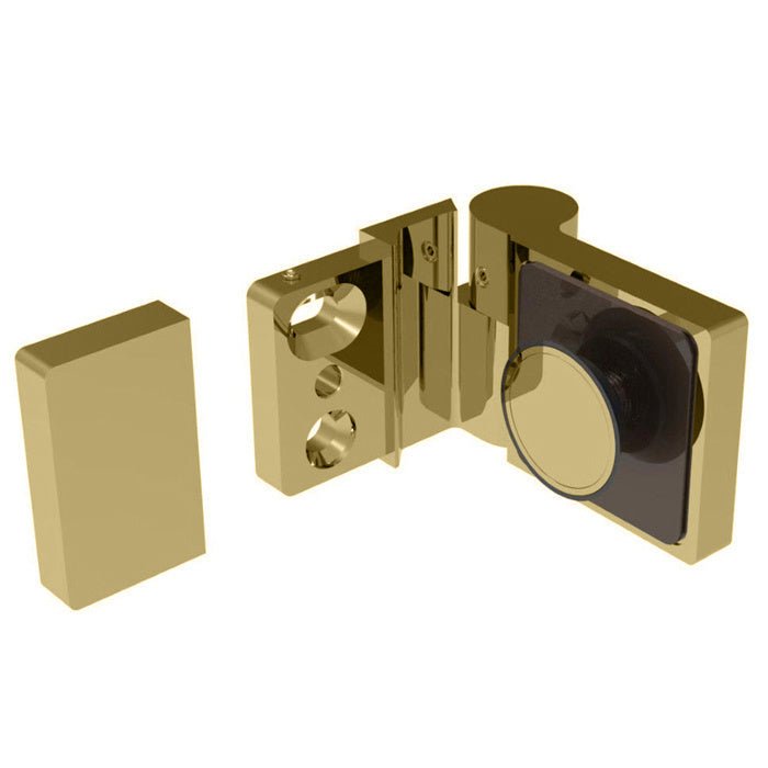 CRL Lugano Series Wall Mount Hinge - For Left Hand Door LUG044RSB