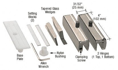 CRL Madrid Series Hinge Kit MA01BN