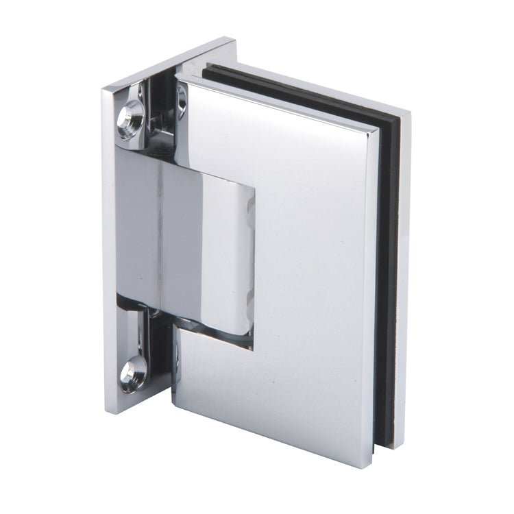 CRL Melbourne Wall Mount Full Back Plate Hinge MEL037CH