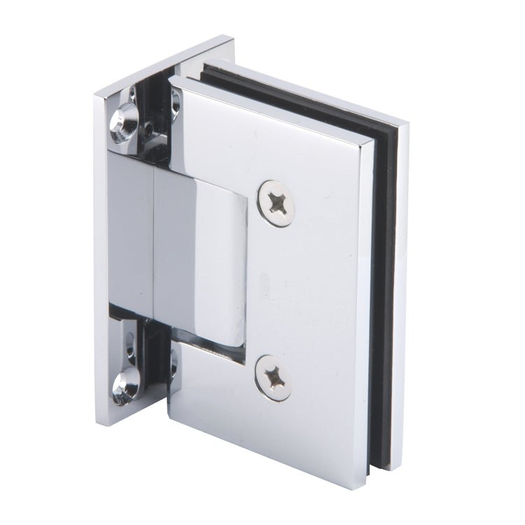 CRL Melbourne Wall Mount Full Back Plate Hinge MEL037CH