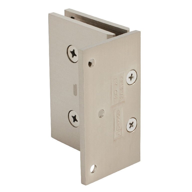 CRL Melbourne Wall Mount Offset Back Plate Hinge MEL044BN