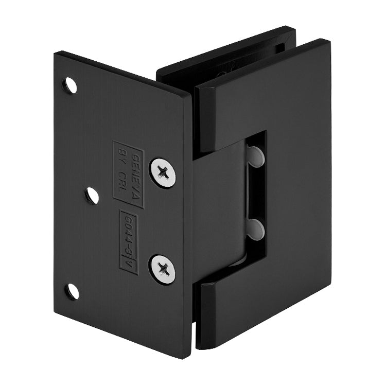 CRL Melbourne Wall Mount Offset Back Plate Hinge MEL044MBL