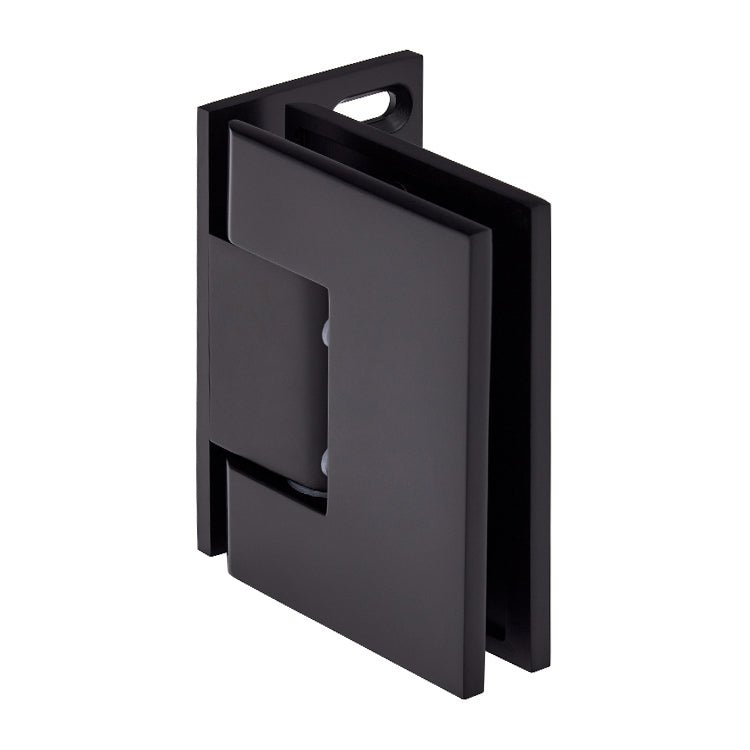 CRL Melbourne Wall Mount Offset Back Plate with Cover Plate Hinge MEL0240RB