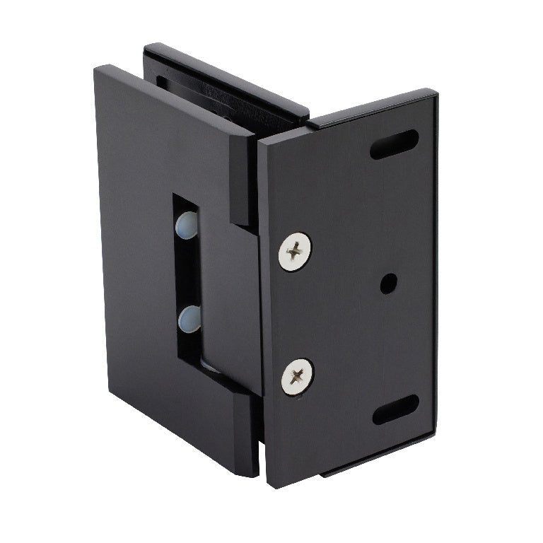 CRL Melbourne Wall Mount Offset Back Plate with Cover Plate Hinge MEL0240RB