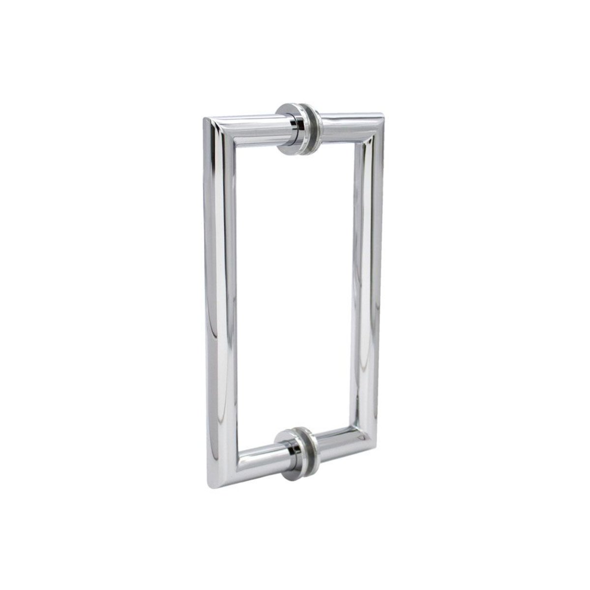 Structure Glass Solutions Mitered Corner Back to Back Pull Handle SDH - MT - 06 - Chrome