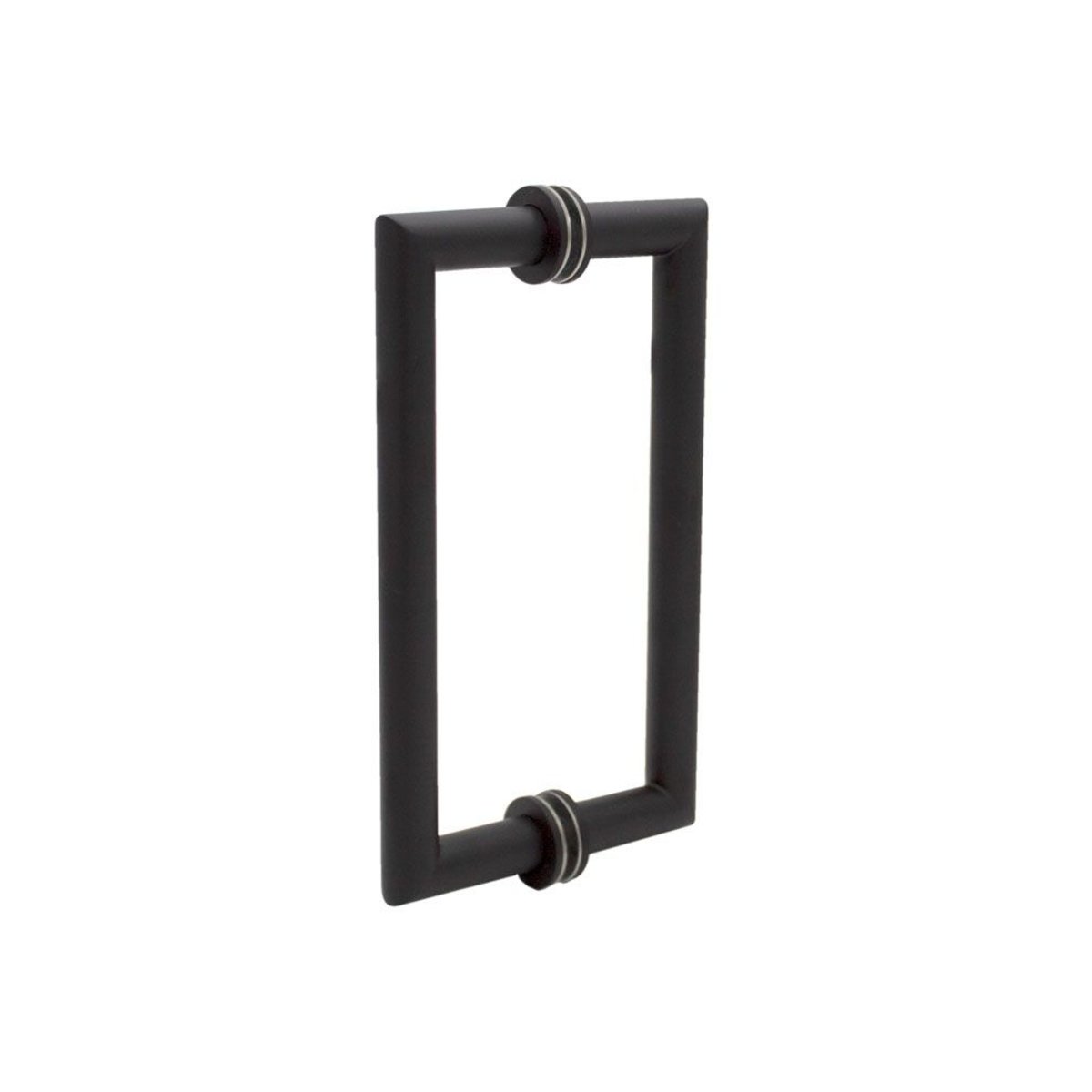 Structure Glass Solutions Mitered Corner Back to Back Pull Handle SDH - MT - 06 - ORB - Matte Black