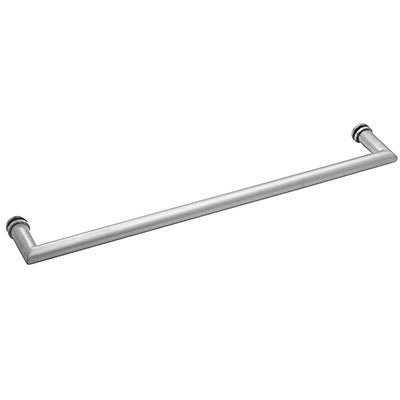 U.S. Horizon Mfg. Mitered Single Mount Towel Bar w/Washers TBM24SMSWC