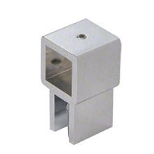 CRL Movable Bracket for 3/8" to 1/2" (10 to 12 mm) Glass - Square Bar SQ44BN